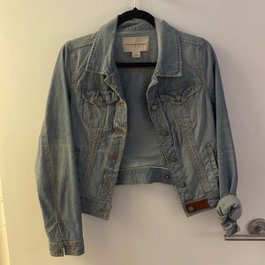 Like new anthropology Jean jacket